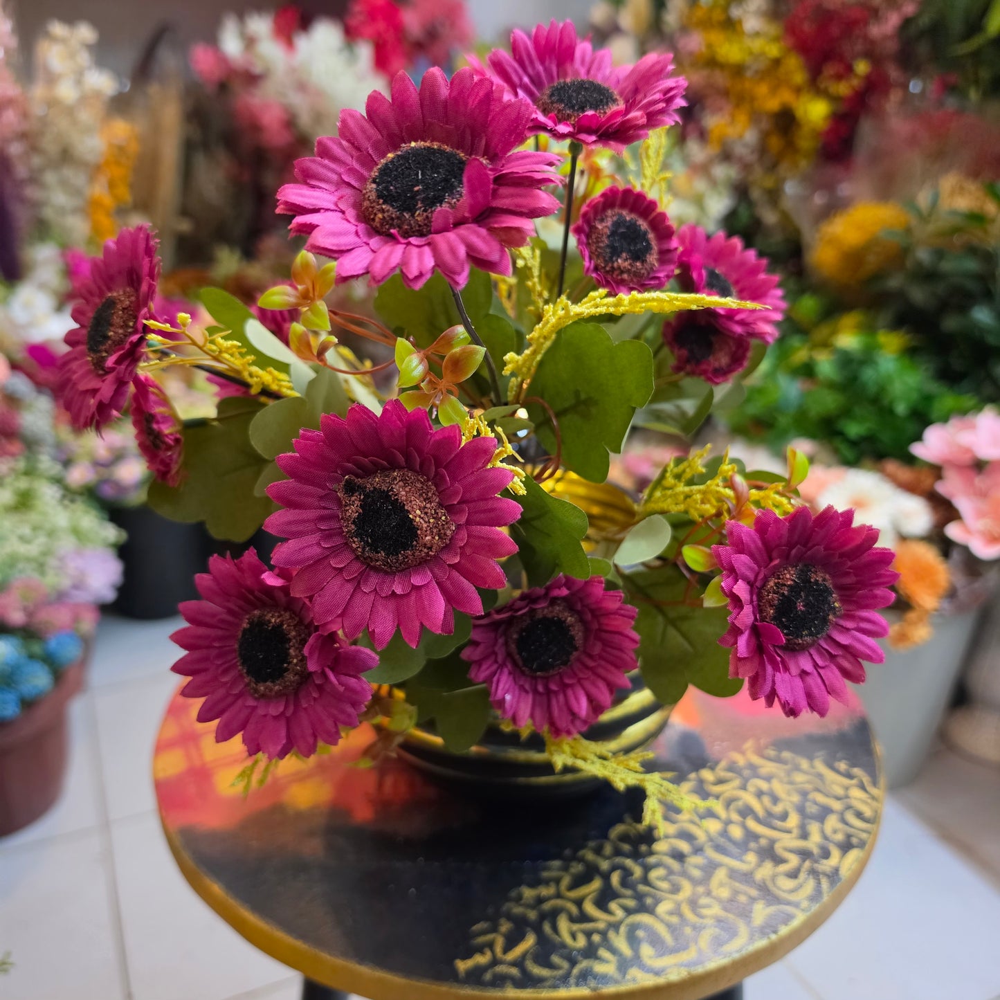 Premium Artificial Gerbera Daisy Bunch