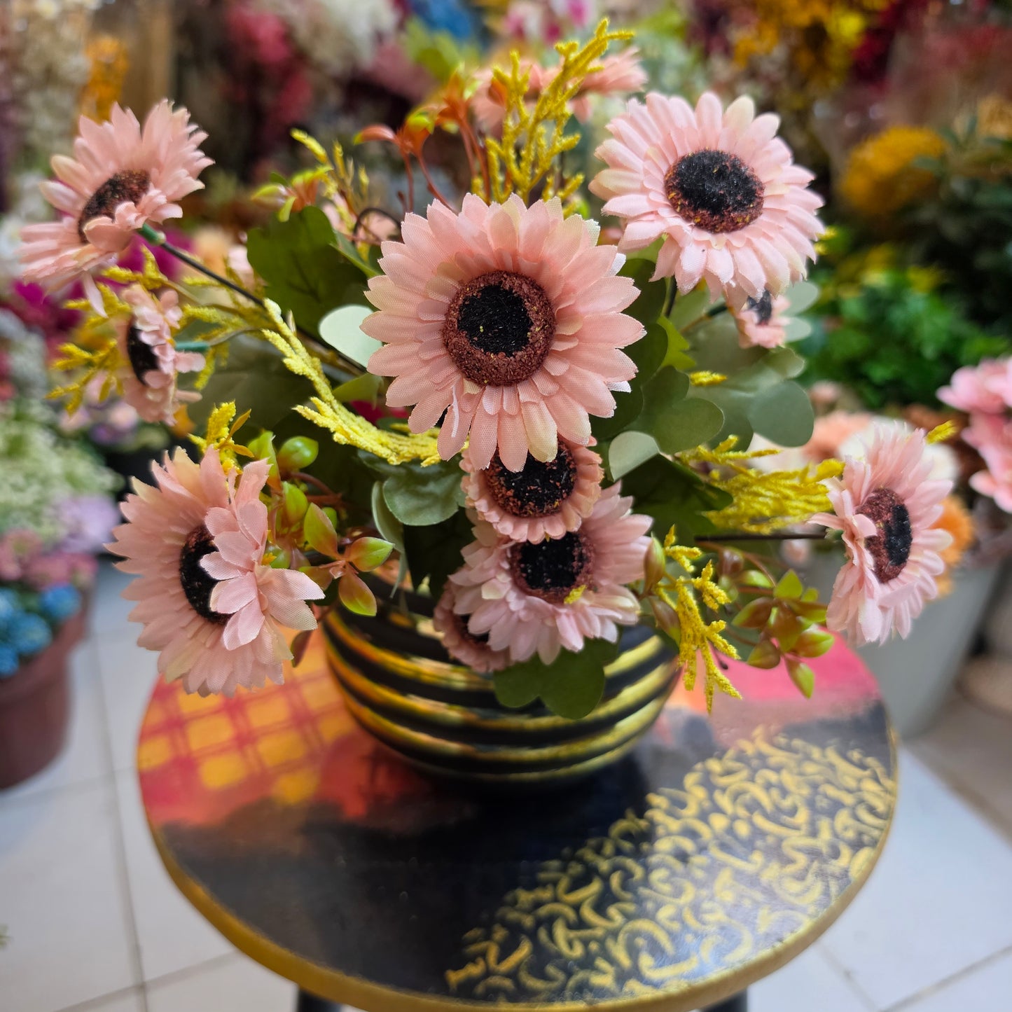 Premium Artificial Gerbera Daisy Bunch