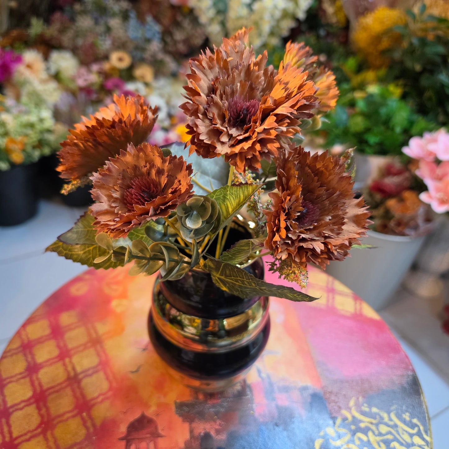 Premium Artificial Spider Daisy Bunch