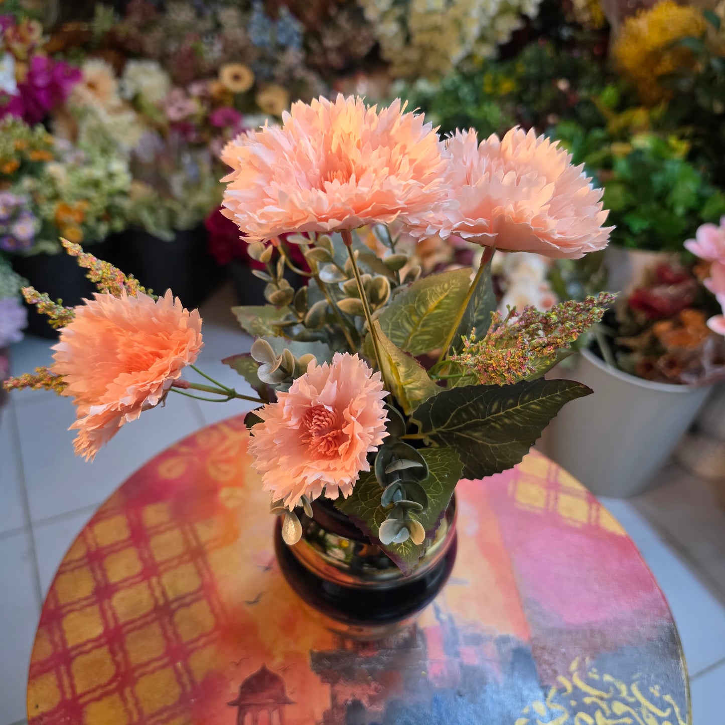Premium Artificial Spider Daisy Bunch