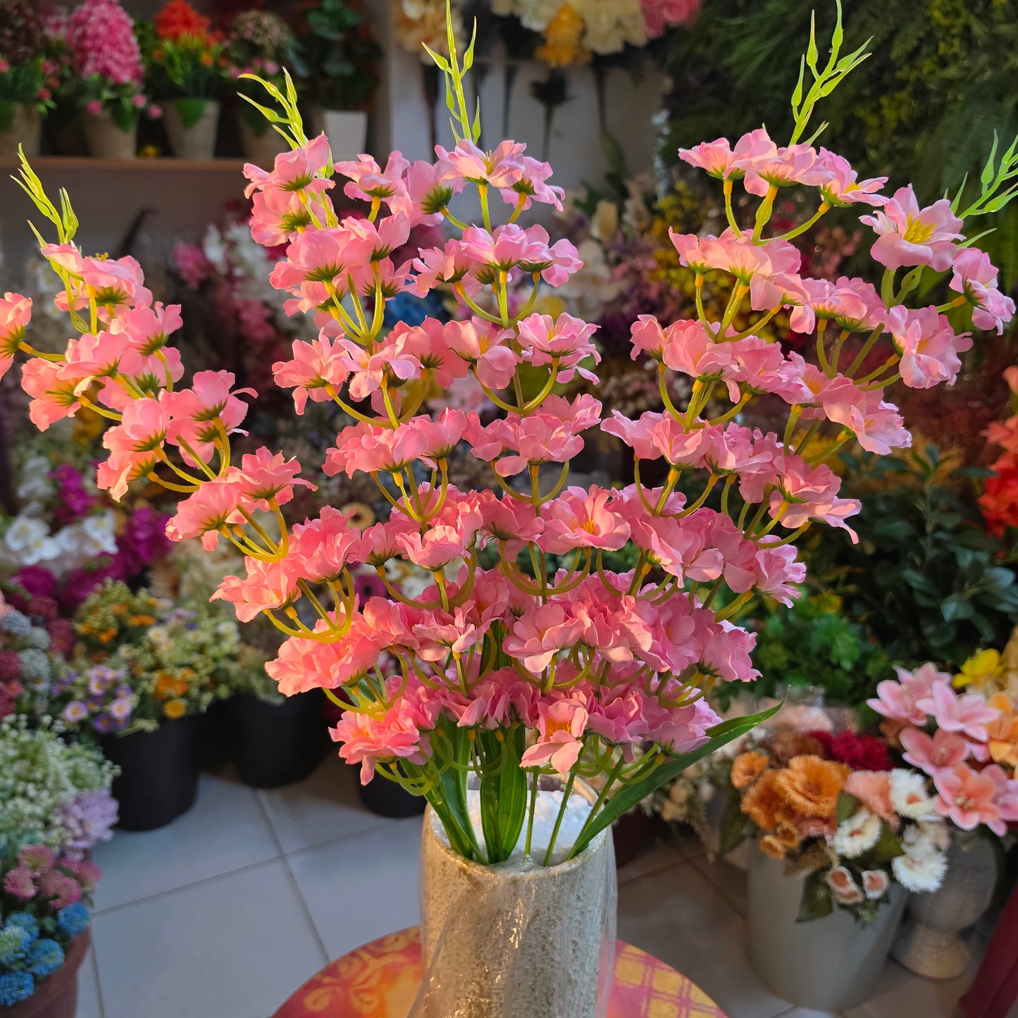 Premium Artificial Delphinium Flower Bunch