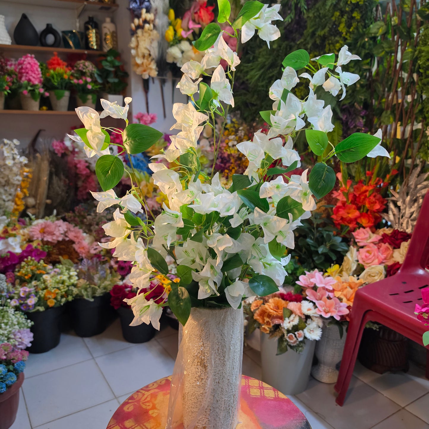 Premium Artificial Bougainvillea Flower Bunch