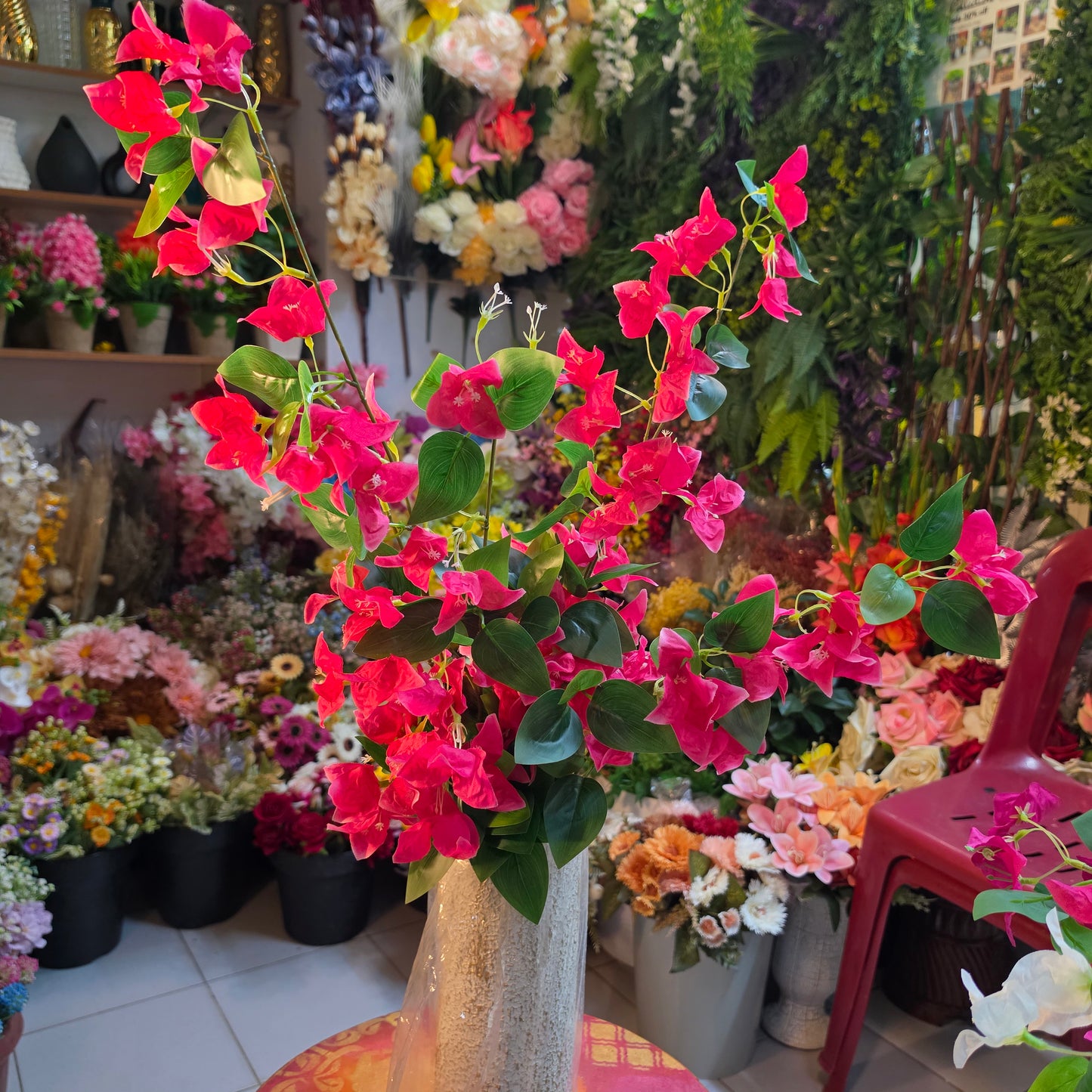 Premium Artificial Bougainvillea Flower Bunch