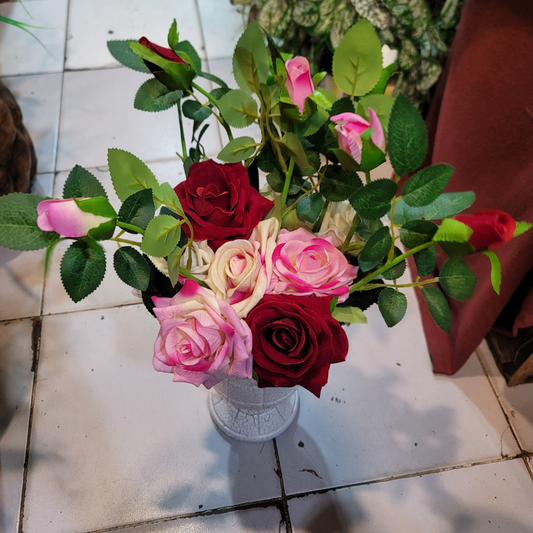 Velvet Single Rose Stick