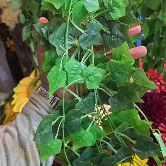 Leaf vine rubber 7ft (pack of 12)