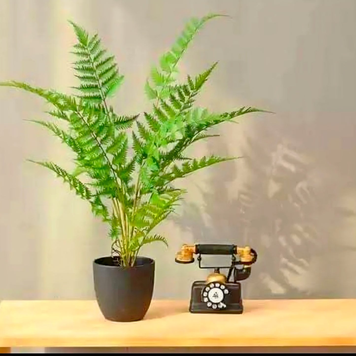 Premium Artificial Fern Plant With Pot