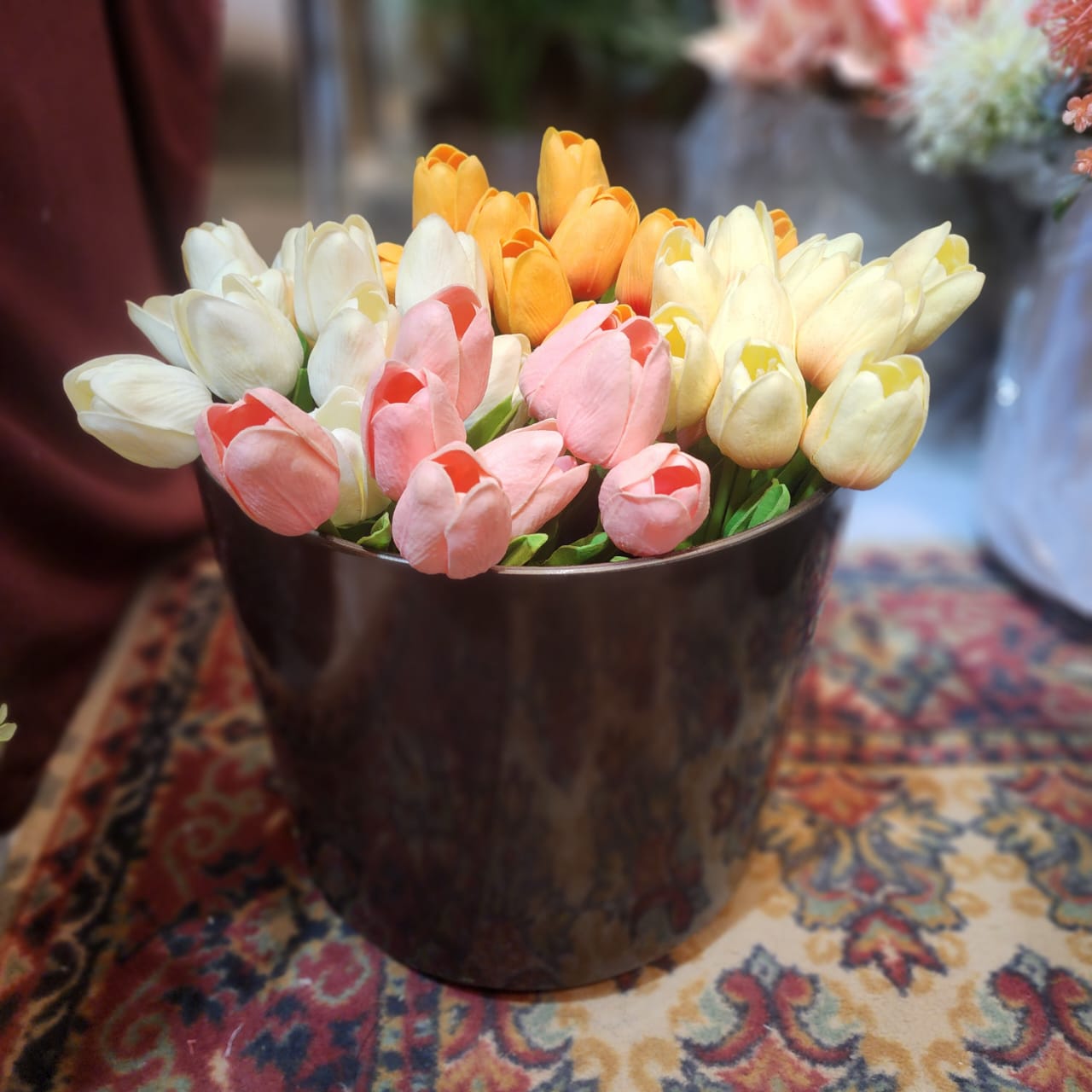 Foam Tulip 10 sticks